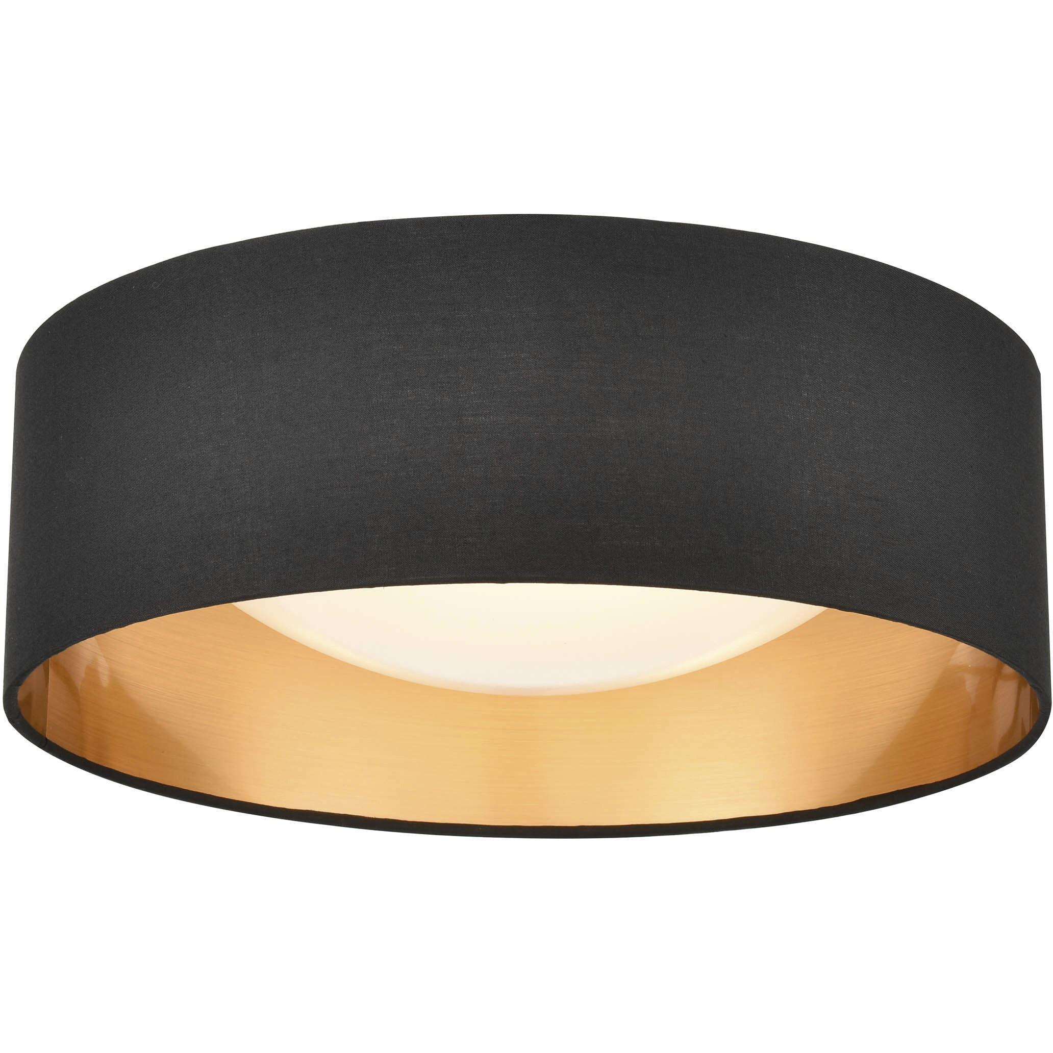 Rosata LED 12.5 inch Burnished Gold Flush Mount Ceiling Light